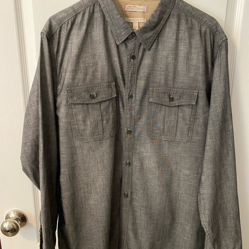 Banana Republic Heritage Collection Tailored Slim fit men’s button down